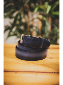 Serge Blanco MT12142A - CUIR DE VACHETTE - MA Ceinture