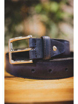 Serge Blanco MT12142A - CUIR DE VACHETTE - MA Ceinture