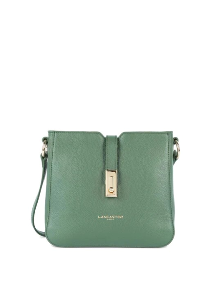 Lancaster 547-47 - CUIR DE VACHETTE - VERT Foulonné Milano - Sac Trotteur Sac porté travers