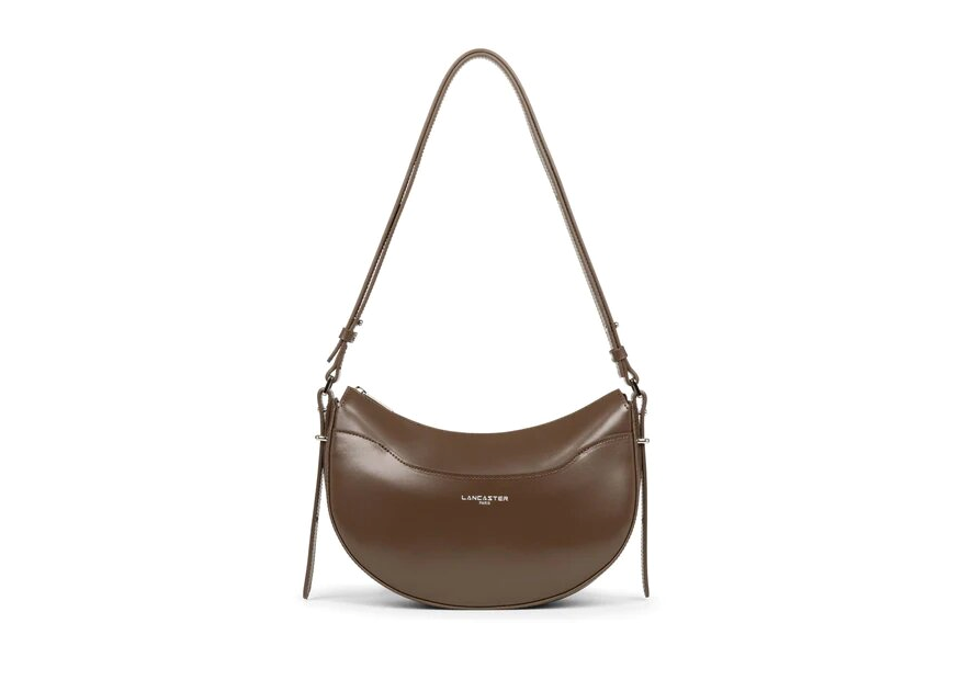 Lancaster 433-28 - REFENTE CUIR VACH. - MA sac demi lune suave s Sacs à mains
