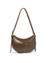 Lancaster 433-28 - REFENTE CUIR VACH. - MA sac demi lune suave s sacs-a-mains
