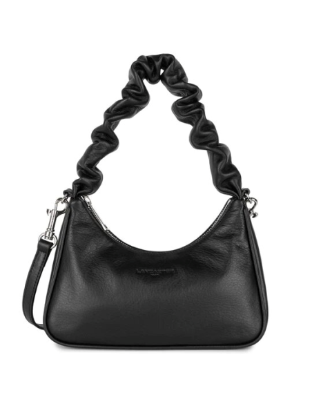 Lancaster 577-16 - CUIR DE VACHETTE - NOIR lancaster soft chouchou trotteur Sacs à mains
