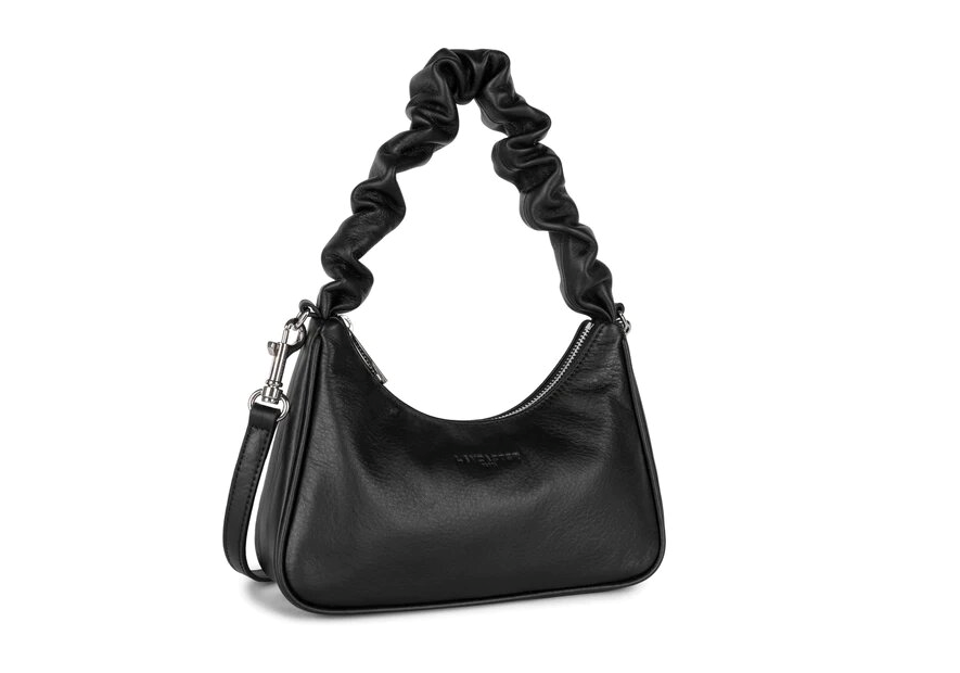 Lancaster 577-16 - CUIR DE VACHETTE - NOIR lancaster soft chouchou trotteur Sacs à mains