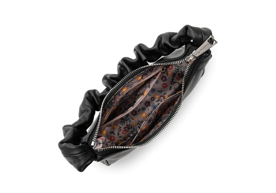 Lancaster 577-16 - CUIR DE VACHETTE - NOIR lancaster soft chouchou trotteur Sacs à mains