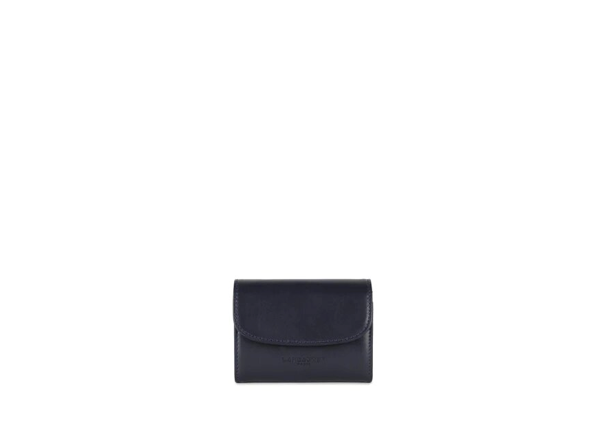 Lancaster 131-021 - CUIR DE VACHETTE - BLE lancaster paris pm porte monnaie pmpb femme