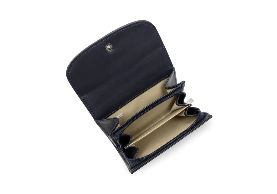 Lancaster 131-021 - CUIR DE VACHETTE - BLE lancaster paris pm porte monnaie pmpb femme
