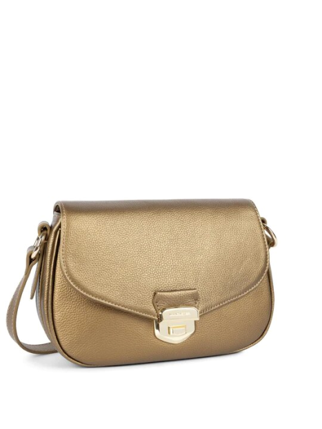 Lancaster 547-59 - CUIR DE VACHETTE - GOLD lancaster foulonné milano trotteur rabat Sac business