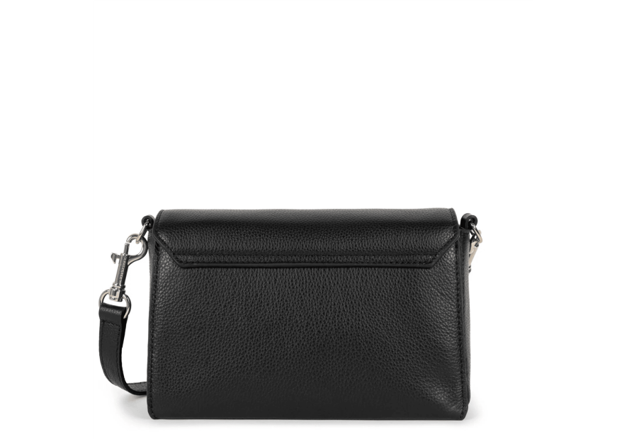 Lancaster 547-58 - CUIR DE VACHETTE - NOIR foulonné milano-sac rabat s Sacs à mains