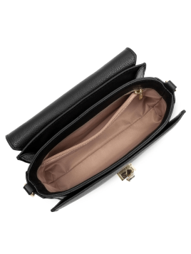 Lancaster 547-58 - CUIR DE VACHETTE - NOIR foulonné milano-sac rabat s Sacs à mains