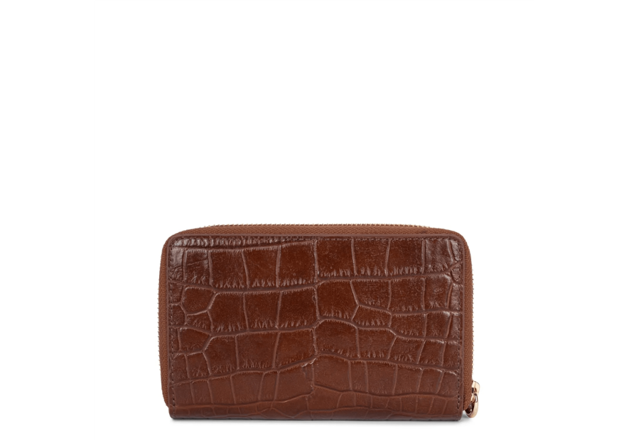 Lancaster 124-12 - VACHETTE CROCO - CHATAI Exotic Croco CN - Portefeuille pmpb femme