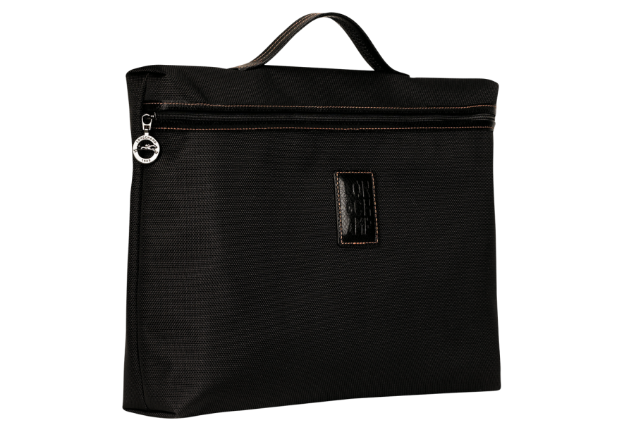 Longchamp 2182080 - POLYESTER/CUIR - NOIR porte documents simple boxford Sac business