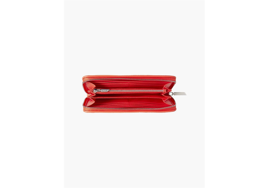 Calvin Klein K609912 - POLYURÉTHANE - DEEP OR calvin klein-re lock quilt-compagnon Porte-monnaie Femme