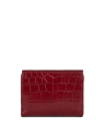 Lancaster 124-11 - VACHETTE CROCO - CARMIN lancaster exotic croco pmpb pmpb