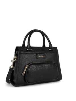 Lancaster 529-75 - CUIR DE VACHETTE - NOIR lancaster dune shopping shopping