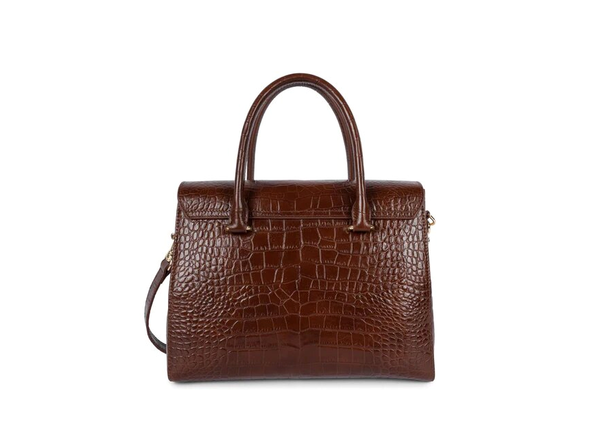Lancaster 524-85 - VACHETTE CROCO - CHATAI Exotic Croco CN - Sac rabat Sacs à mains