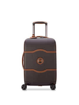 Delsey 1676801 - POLYCARBONATE - MARRON valise cabine chaletet air 55x35x20 valise cabine