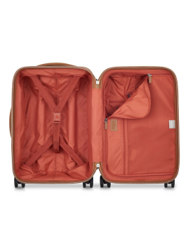 Delsey 1676801 - POLYCARBONATE - MARRON valise cabine chaletet air 55x35x20 valise cabine