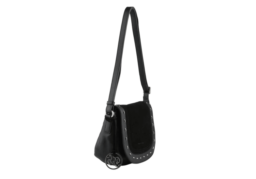 Francinel 22633 - CUIR DE VACHETTE - NOIR francinel porté travers Sacs à mains