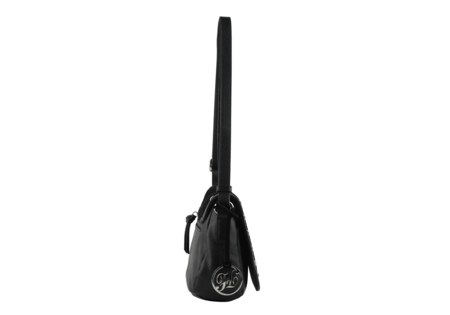 Francinel 22633 - CUIR DE VACHETTE - NOIR francinel porté travers Sacs à mains