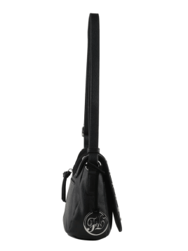 Francinel 22633 - CUIR DE VACHETTE - NOIR francinel porté travers Sacs à mains