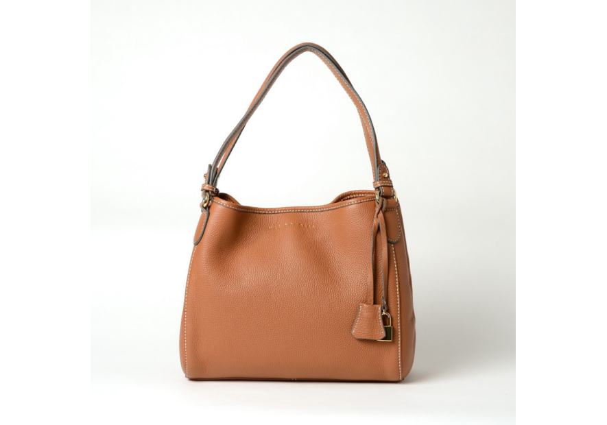 Mac Douglas DULCINE-ROMY S - CUIR DE VACHETT sac shopper taille s dulcine rome mac douglas shopping