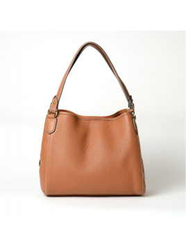 Mac Douglas DULCINE-ROMY S - CUIR DE VACHETT sac shopper taille s dulcine rome mac douglas shopping