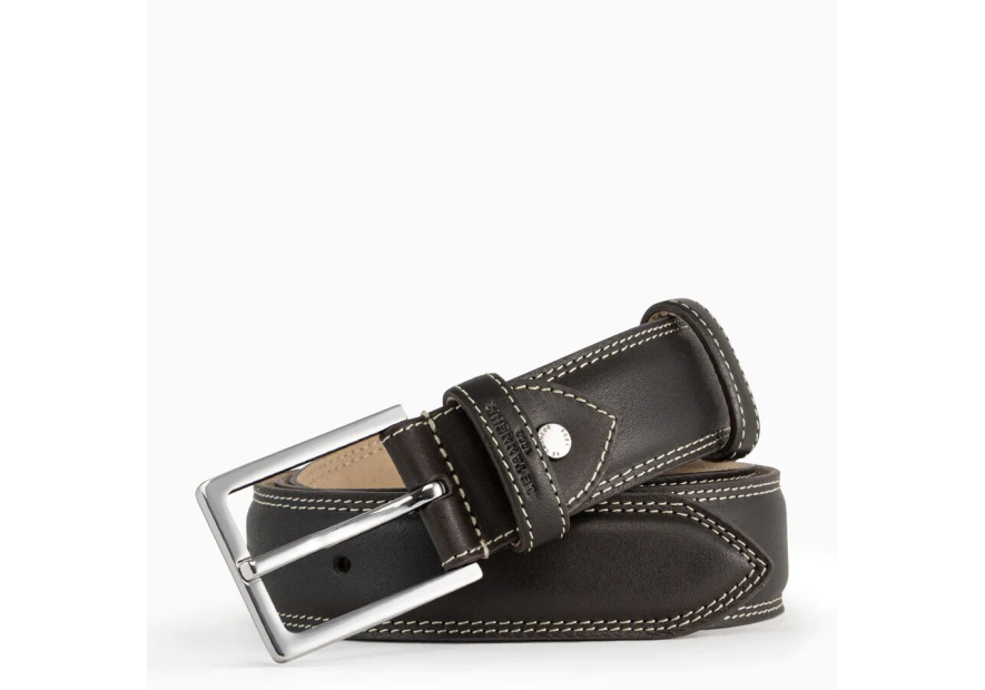 Le Tanneur TXE8H38 - CUIR DE VACHETTE - MAR le tanneur charles ceinture homme 35mm Ceinture homme