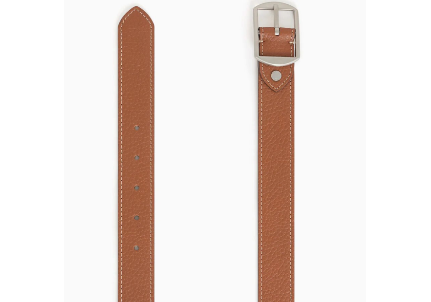 Le Tanneur TXE8H46 - CUIR DE VACHETTE - NOI le tanneur charles ceinture reversible homme 35mm Ceinture homme