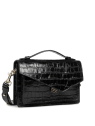 Lancaster 480-010 - CUIR DE VACHETTE - NOI lancaster-zoé-sac rabat sacs-a-mains