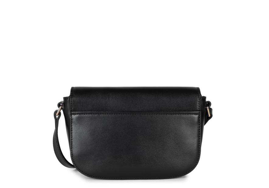 Lancaster 531-001 - CUIR DE VACHETTE - NOI lancaster paris médaille trotteur rabat Sacs à mains