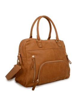 Nat & Nin MACY - CUIR DE VACHETTE - EPICE macy-sac porte main m Sacs à mains