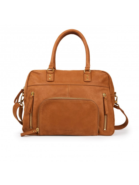 Nat & Nin MAXI MACY - CUIR DE VACHETTE - E sac shopping grand format a4 maxi macy nat&nin sac-a-main-shopping-toile-ou-cuir