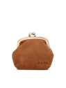 Nat & Nin BIBI - CUIR DE VACHETTE - EPICE porte monnaie bourse fermoir bibi nat&nin porte-monnaie-femme