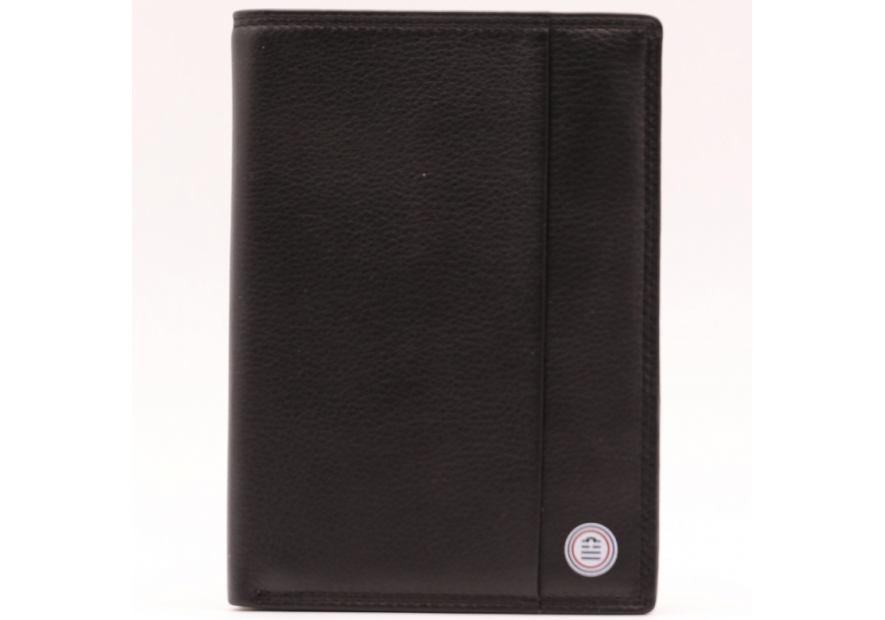 Serge Blanco VAN21013 - CUIR DE BOVIN - NOIR portefeuille vancouver blanco 13.7 Portefeuille Homme