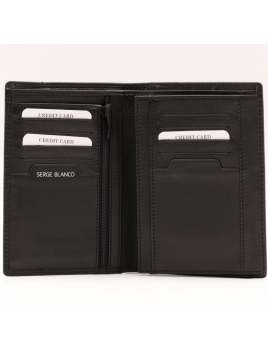 Serge Blanco VAN21021 - CUIR DE BOVIN - NOIR blanco-vancouver-portefeuille Portefeuille Homme