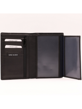 Serge Blanco VAN21021 - CUIR DE BOVIN - NOIR blanco-vancouver-portefeuille Portefeuille Homme