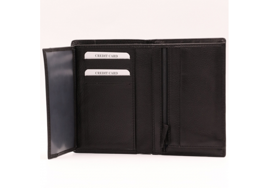 Serge Blanco VAN21019 - CUIR DE BOVIN - NOIR blanco-vancouver-portefeuille medium Portefeuille Homme