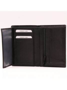 Serge Blanco VAN21019 - CUIR DE BOVIN - NOIR blanco-vancouver-portefeuille medium Portefeuille Homme