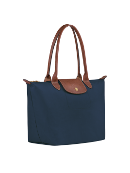 Longchamp 2605089 - NYLON ET CUIR - MARINE sac cabas m le pliage n'est pas format a4 shopping