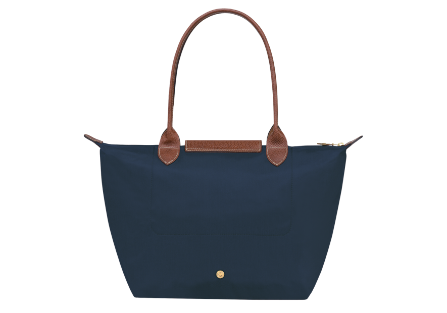Longchamp 2605089 - NYLON ET CUIR - MARINE sac cabas m le pliage n'est pas format a4 shopping