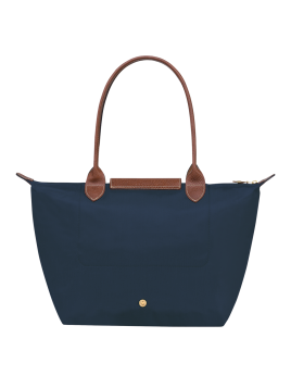 Longchamp 2605089 - NYLON ET CUIR - MARINE sac cabas m le pliage n'est pas format a4 shopping