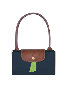 Longchamp 2605089 - NYLON ET CUIR - MARINE sac cabas m le pliage n'est pas format a4 shopping