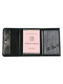 Frandi 309/5 - AUTHENTIQUE CUIR GRAS -  frandi-authentic-porte cartes 3 volets porte cartes