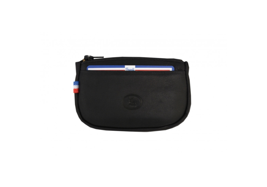 Frandi 262/5 - AUTHENTIQUE CUIR GRAS -  frandi-authentic-portemonnaie plat zip Porte-monnaie Femme
