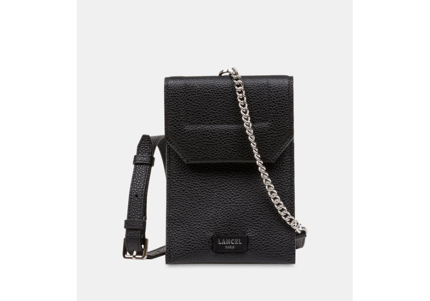 Lancel A11606 - CUIR DE VACHETTE - NOIR lancel ninon pochette portable Sacs à mains