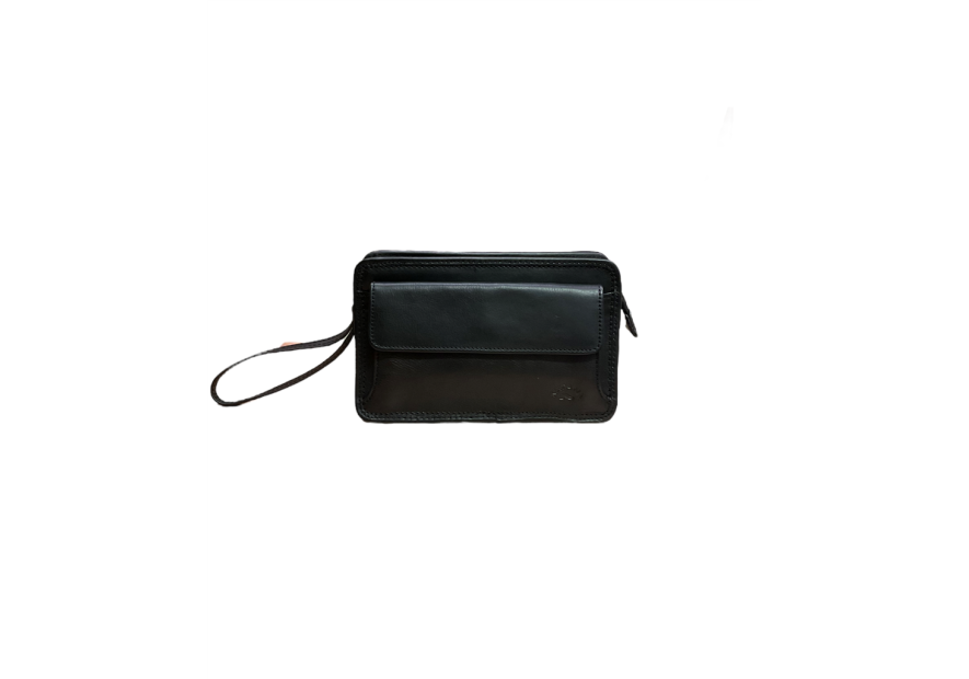 Katana 31029 - CUIR DE VACHETTE - NOIR Pochette Homme pochette