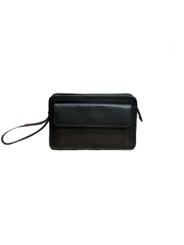 Katana 31029 - CUIR DE VACHETTE - NOIR Pochette Homme pochette