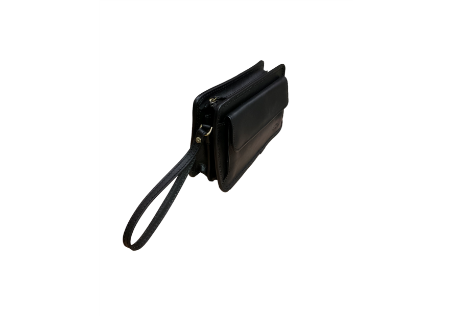 Katana 31029 - CUIR DE VACHETTE - NOIR Pochette Homme pochette