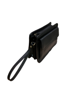 Katana 31029 - CUIR DE VACHETTE - NOIR Pochette Homme pochette