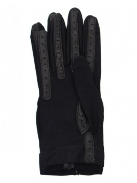 Glove Story 11018NF - FLEXICUIR - NOIR glove story-gant femme losange gants femme tu